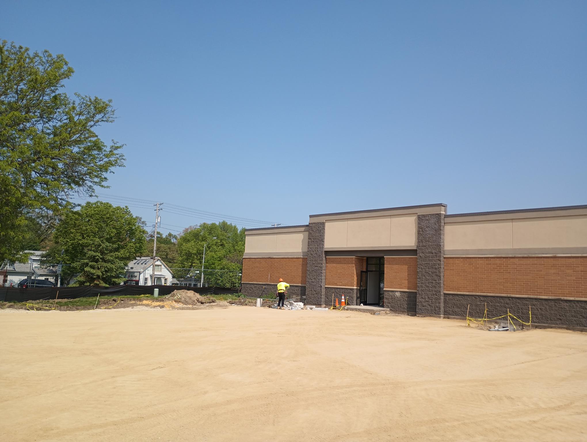 2023-05-25 - A sandy surface where the Delivery space will be constructed